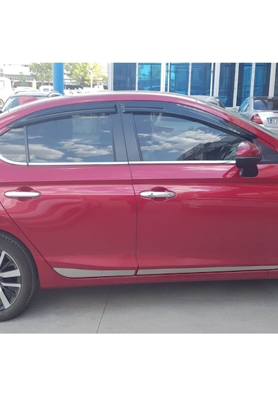 Honda City Mügen Cam Rüzgarlığı 2021 Sonrası Kasalar 4 Lü Set