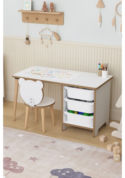Resim Kağıdı Rulolu Aktivite Masası Çocuk Çalışma Masası Oyuncak Dolabı Panda + Kağıt Rulo Çok Renkli Resim Kağıdı Rulolu Aktivite Masası Çocuk Çalışma Masası Oyuncak Dolabı Panda + Kağıt Rulo Çok Renkli