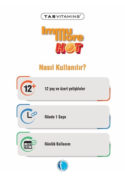 Tabvitamins Immumore Hot 12 Şase