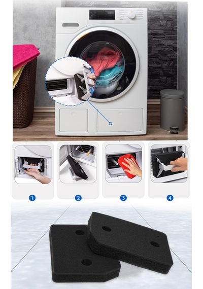 Srfn Ticaret Miele Uyumlu Kurutma Makinesi Sünger Filtresi - 2 Adet