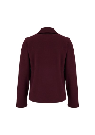 Mustang Bordo Kadın Sweatshirt M6wl-swt1549 Mürdüm
