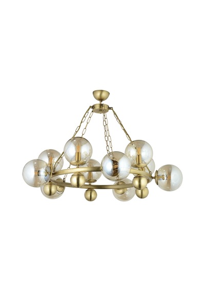 Lampaluce Spaziale Modern Avize 10'Lu Sarı