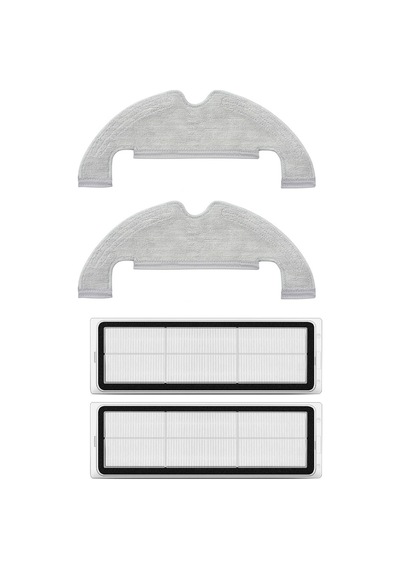 Xiaomi X10 Uyumlu Yedek Mop Ve Hepa Filtre-4 Parça
