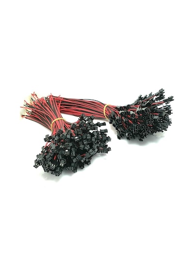 Electroon 2Li Soketli Kablo Dişi-Erkek Takım 10Cm - 100Adet