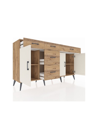 Kronos Konsol 2 Raflı 5 Çekmeceli 3 Kapaklı 176x59x99 Çam-aytaşı/çam Aytası/atlas Çam - Atlas Çam Kronos Konsol 2 Raflı 5 Çekmeceli 3 Kapaklı 176x59x99 Çam-aytaşı/çam Aytası/atlas Çam - Atlas Çam