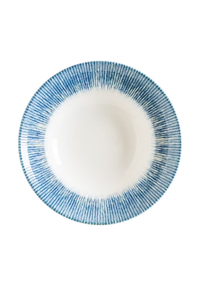 Iris Denim Gourmet 6 Adet 24 Cm 400 Cc Porselen Çukur Tabak