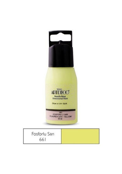 Artdeco Karanlıkta Parlayan Glow In The Dark Boyutlu Boya 60 Ml N11.3879