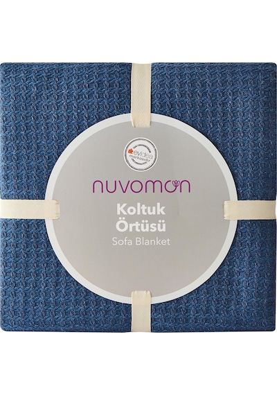 Nuvomonn Koltuk Örtüsü - Lacivert - 120x180 Cm Renkli
