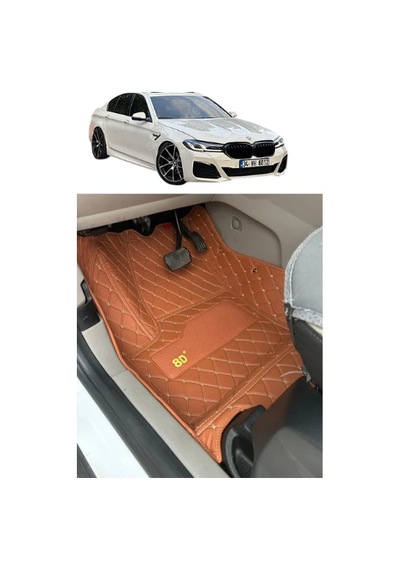 Bmw 520d 2014 Sonrası Araca Özel 8d Havuzlu Paspas Takımı