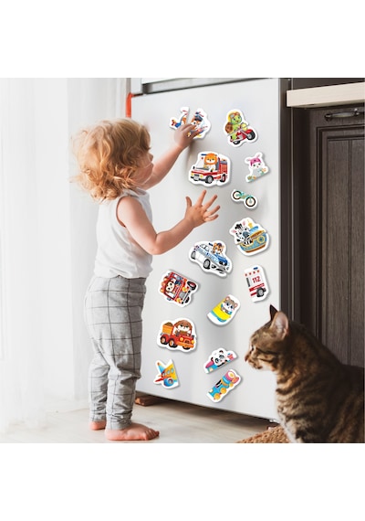 12-36 Ay İlk Magnet Puzzle - Taşıtlar