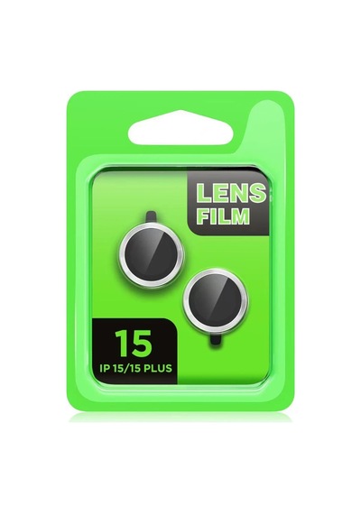 Apple İphone 15 Plus Raze Metal Kamera Lens - Yeşil Belirtilmemiş