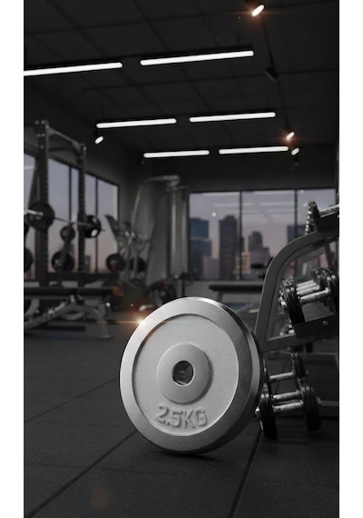 50 Kg Dambıl Crom Dambıl 2,5 Kg Ağırlık Plaka