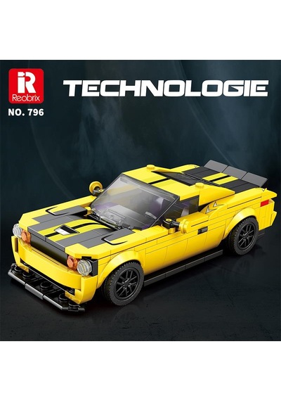 Reobrix Creator 796 Dodge Srt Hellcat Spor Araba Yaratıcı Yapı Blok Seti Building Blocks - 336 Parça