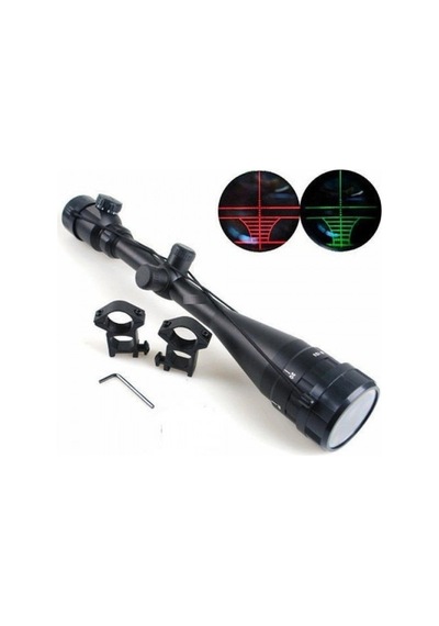 8-32x50 Çift Işıklı Zoomlu Riflescope Dürbün Renkli