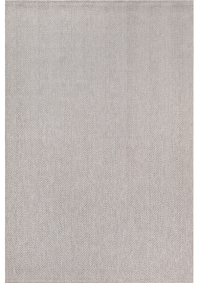 Elit Premium Sisal Jut Halı 1002 - Antrasit Balık Sırtı Desen Bej-krem Bej - Krem