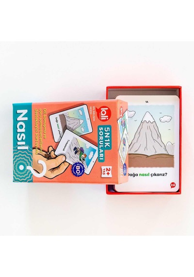 5N1K Konuşma Becerisine Destek ''Nasıl '' Kart Oyunu