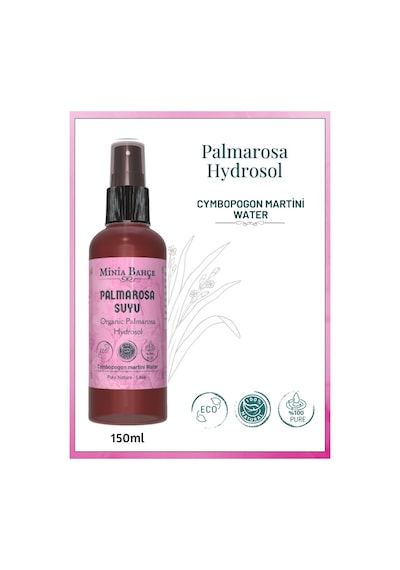 Minia Bahçe Palmarosa Suyu 150 ML