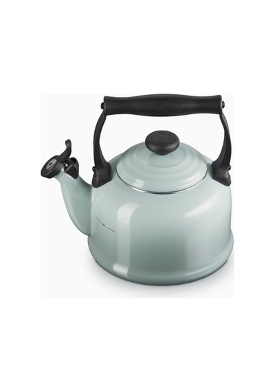 Le Creuset Geleneksel Islık Çalan Emaye Kaplı Çaydanlık, 2.1l Çaydanlıklar Sea Salt