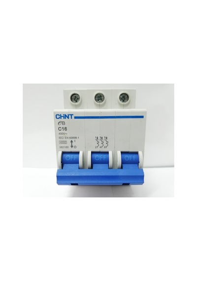 Chınt 3p 16a C Tipi 4,5ka W-otomat Sigorta