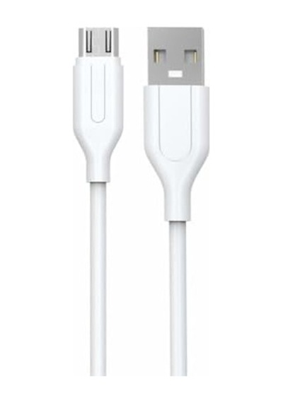 Yetty 2.4a Micro Usb Kablo 1m Beyaz Ykb-01b