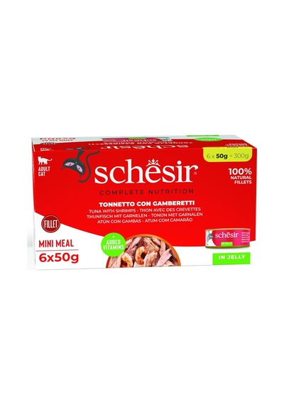 Yetişkin Kedi Konservesi Karidesli 50 Gr X 6 Adet