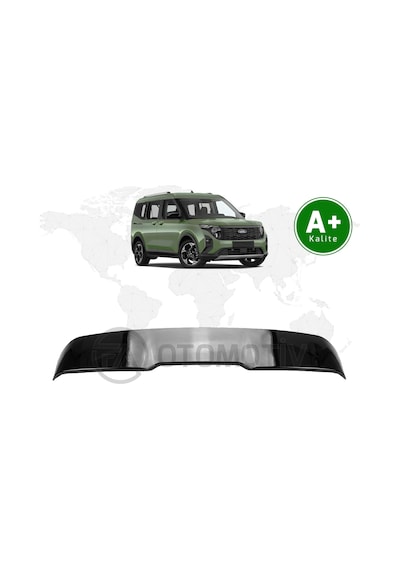 Ford Courier Bagaj Üstü Spoiler Parlak Siyah 2024 Model Ve Sonrası