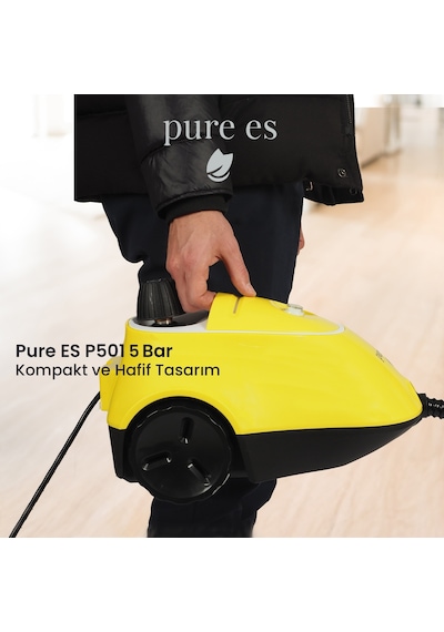 Pure Es P501 Yüksek Basınçlı Buharlı Temizleyici