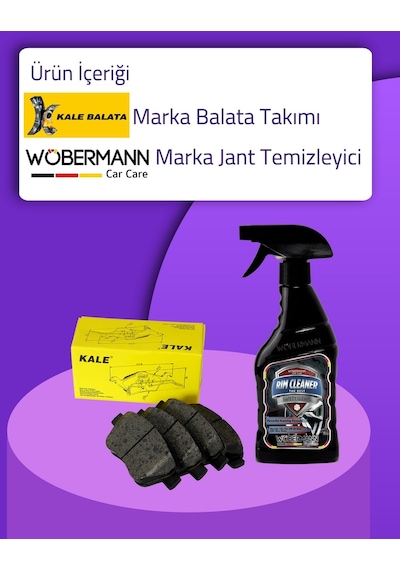 Renault Clio 4 2011-2017 Kale Ön Fren Balata Takımı
