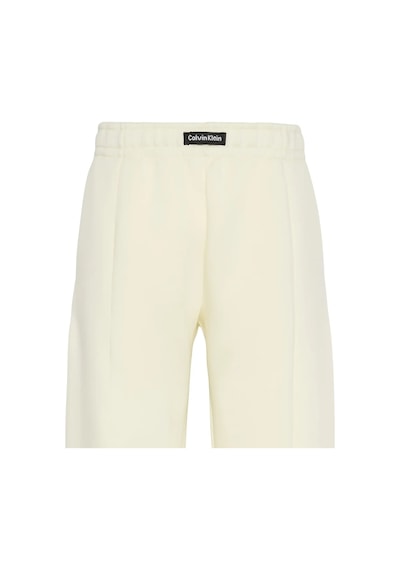 Calvin Klein Relaxed Scuba Jogger Kadın Krem Eşofman Alt