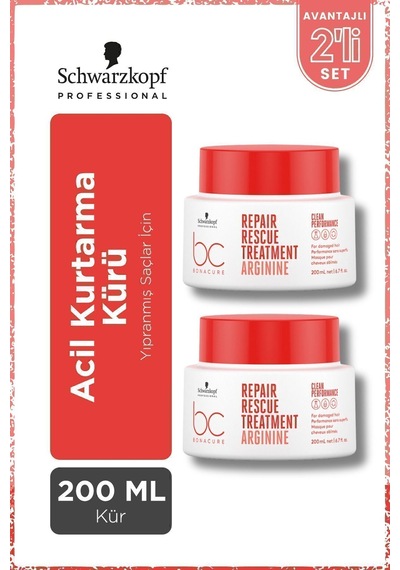 Bc Clean Acil Kurtarma Kürü 2 x 200 ML