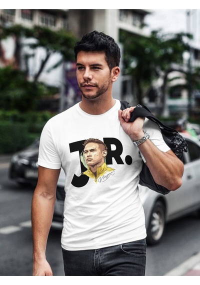 Noıssey Mavi Neymar Jr. Yıldız Futbolcu Portre Tasarım Baskılı T-shirt Pnrmtshrt02732 Beyaz Noıssey Mavi Neymar Jr. Yıldız Futbolcu Portre Tasarım Baskılı T-shirt Pnrmtshrt02732 Beyaz