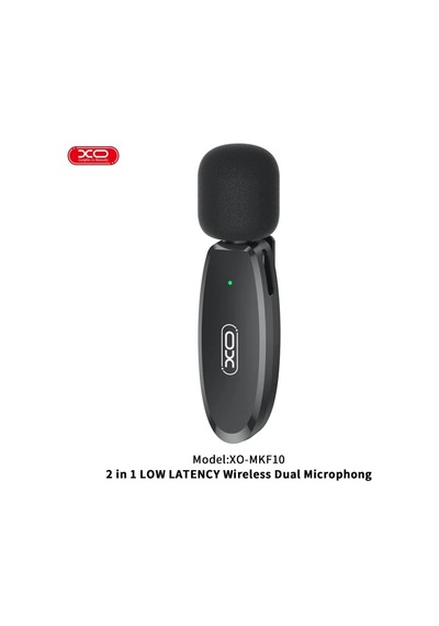 Özel Üretim Kayıt Yayın Toplantı Mkf10 2'si 1 Arada Type-c Ve Lightning Kablosuz Mikrofon