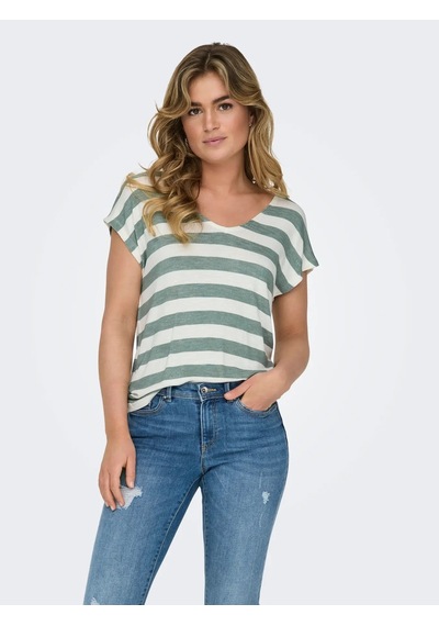 Only Onllira Kadın Bluz 15252103 Koyu Yeşil
