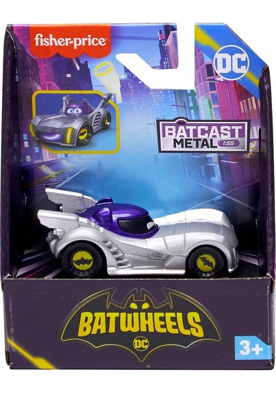 Fisher-price Batwheels Bam Batmobile Batwıng The Bat Plane