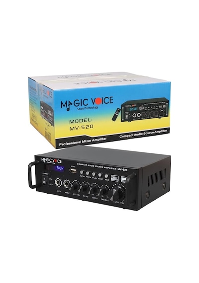 Magicvoice Mv-520 Dijital Karaoke Mikser Amfi