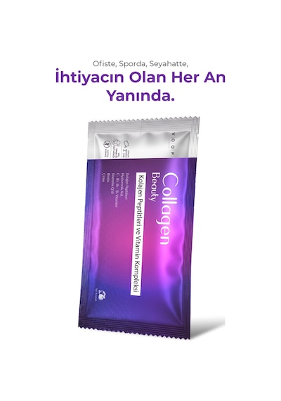 Voop Collagen Beauty 5500 Mg Nar Aromalı 30 Saşe x 40 ML