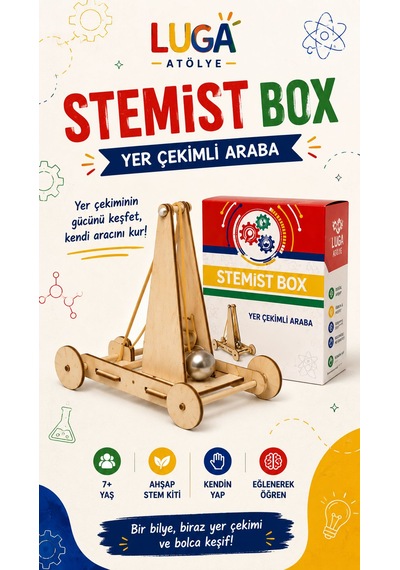 Stemist Box: Gravity Car Ahşap