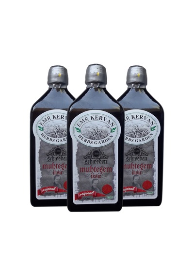 Emr Kervan İsveç Şurubu 500 ML Alkolsüz 3 Adet