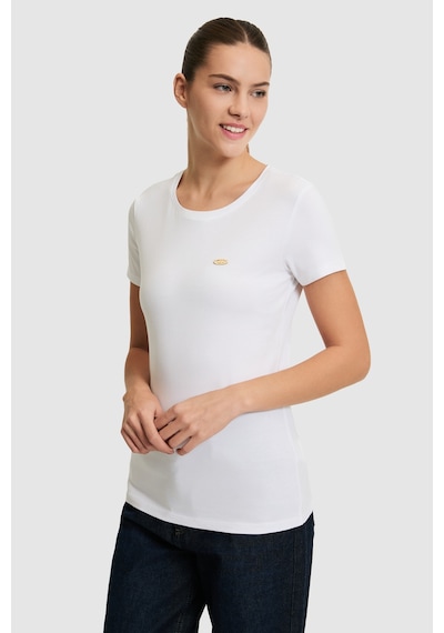 U.s. Polo Assn. Kadın Beyaz Tişört Basic 50321809-vr013
