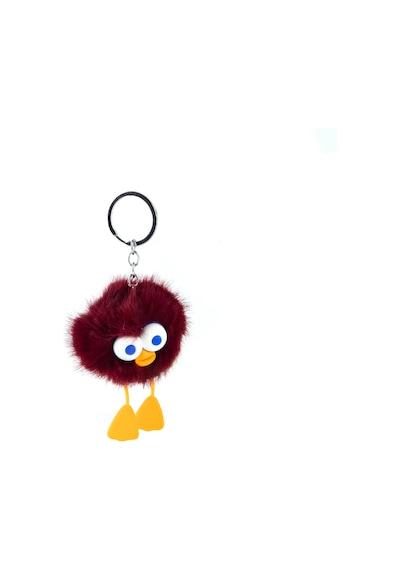 Anahtarlık Pelüş Şaşkın Surat Emoji Anahtarlık