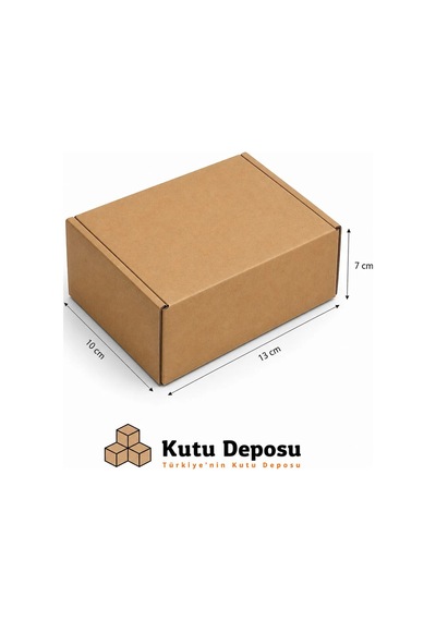 10x13x7 Cm E-ticaret Ve Kargo Kutusu Takı Kutusu 100 Adet 1 Adet