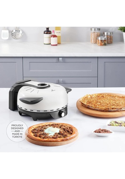 Karaca Gastro 10 İn 1 Pizza Ve Lahmacun Makinesi, Soft Cream