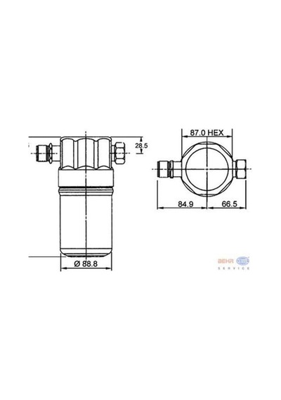 KNECHT AD36000S Klima Tüpü A4 Passat 1.6 1.8T 1.9 TDI 2.0 2.3 Vr5 2.8 V6 97-00 (Eno:8Ft351192041)