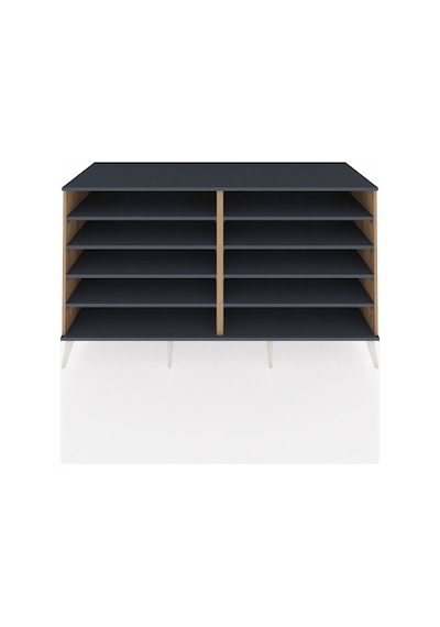 Kronos Konsol 8 Raflı 176x59x99 Çam-antrasit Çam-antrasit Kronos Konsol 8 Raflı 176x59x99 Çam-antrasit Çam-antrasit