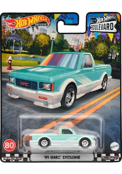 Hot Wheels Premium Boulevard 91 Gmc Syclone Hkf24