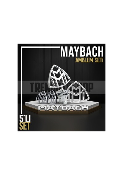 Maybach Dönüşüm Facelift Amblem Logo Seti