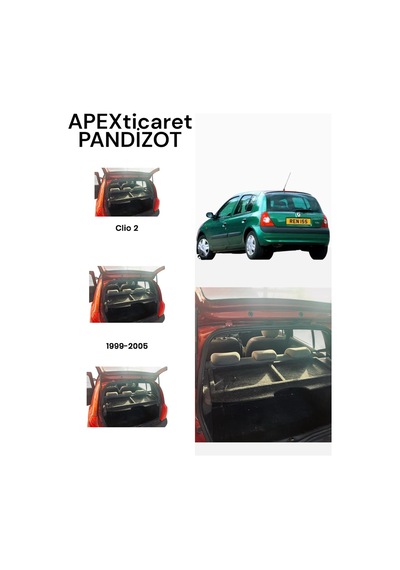 Renault Clio Pandizot 99-05 Model Aralığı