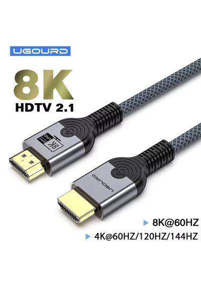 Ugourd 5-metre Hdmı To Hdmı Ultra Sertifikalı Hdmı 2.1 Kablo 48gb