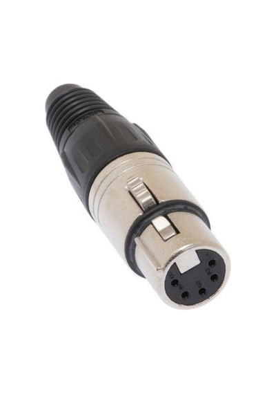 5 Pin Xlr Dişi Konnektör