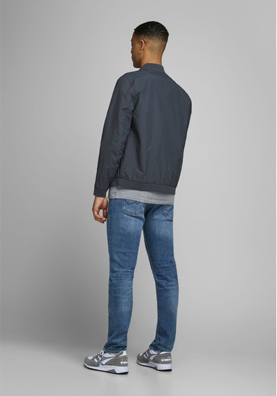 Jack & Jones Erkek Tim 781 Slim Fit Jean 12146866 Blue Denim